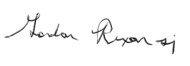 Presidential signature